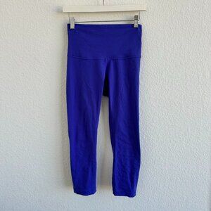 Purple High Rise Lululemon Legging Pants, size 6